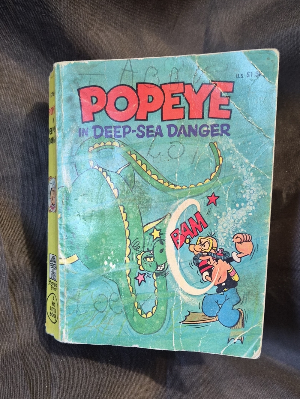 Popeye, Deep-Sea Danger, Paperback — 1980
